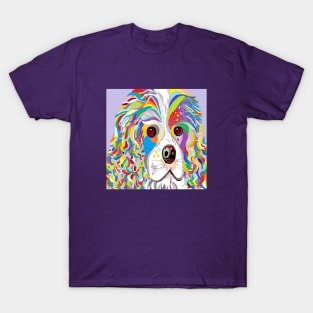 Colorful Cavalier King T-Shirt